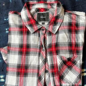 Rails Red and Black Plaid Shirt